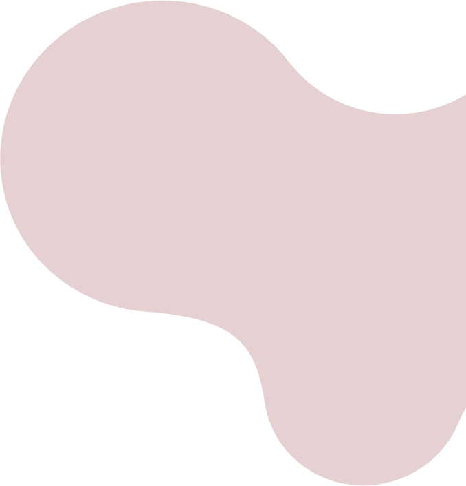 Forma orgánica en rosa antiguo